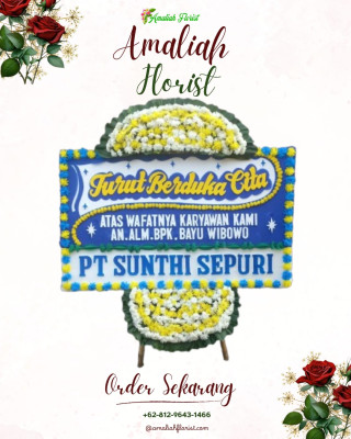 Papan Bunga Duka di Abeli