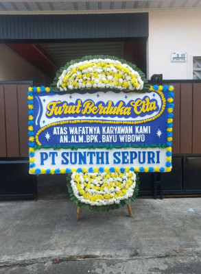 Papan Bunga Duka di Abeli