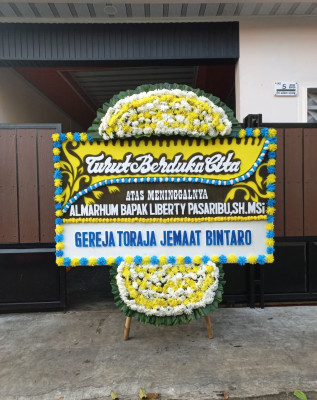 Papan Bunga Duka di Abeli