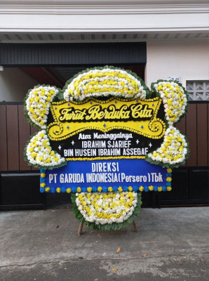 Papan Bunga Duka di Abeli
