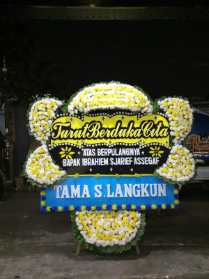 Papan Bunga Duka di Abeli